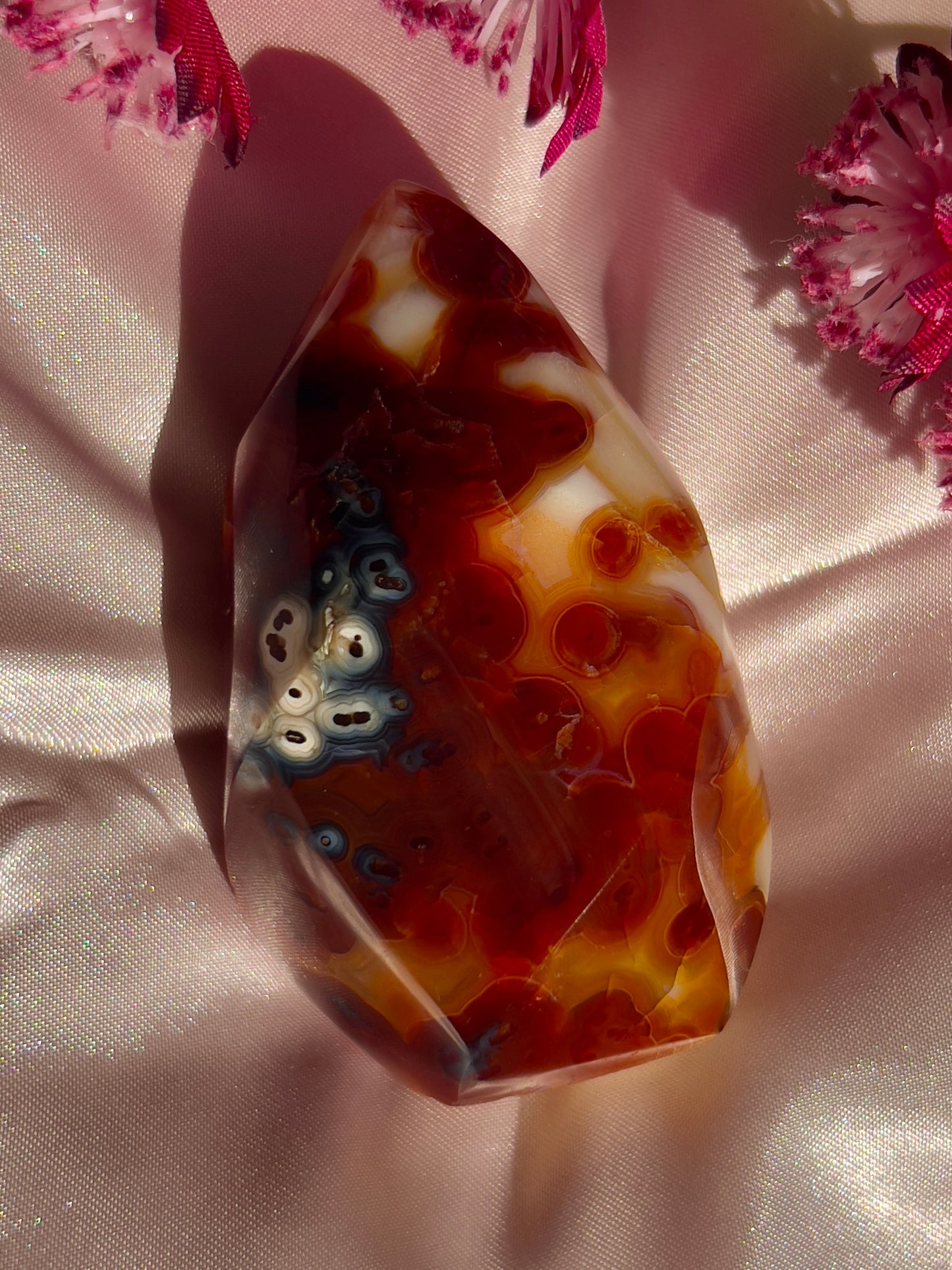 small carnelian flame