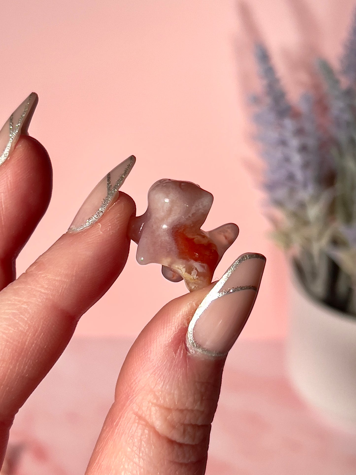 Mini Flower Agate Kitties and Unicorns