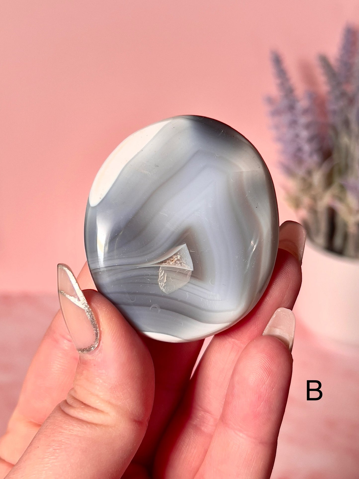 Orca Agate Palm Stones - Choose Your Own