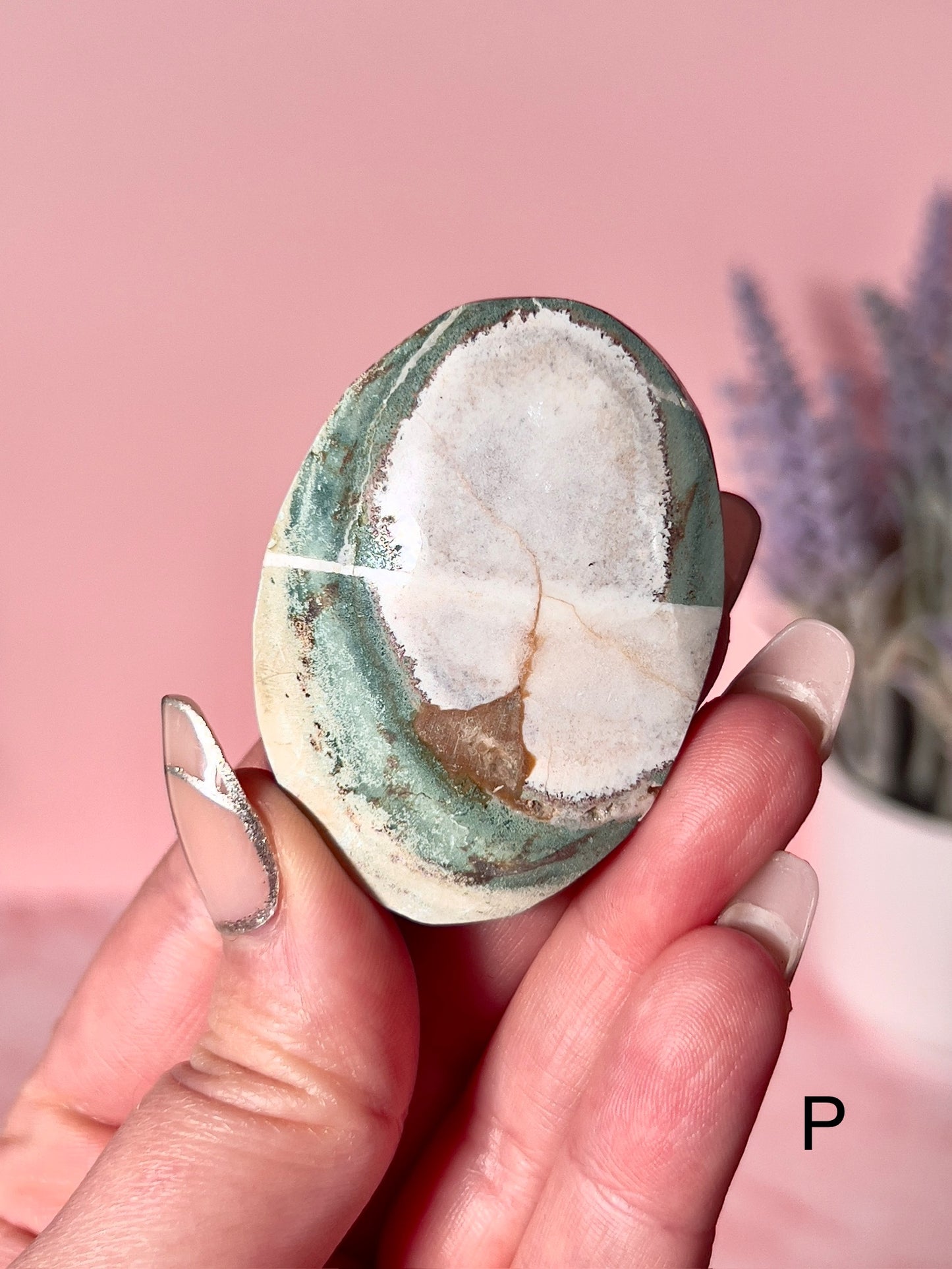 beautiful unicorn jasper crystal palm stones
