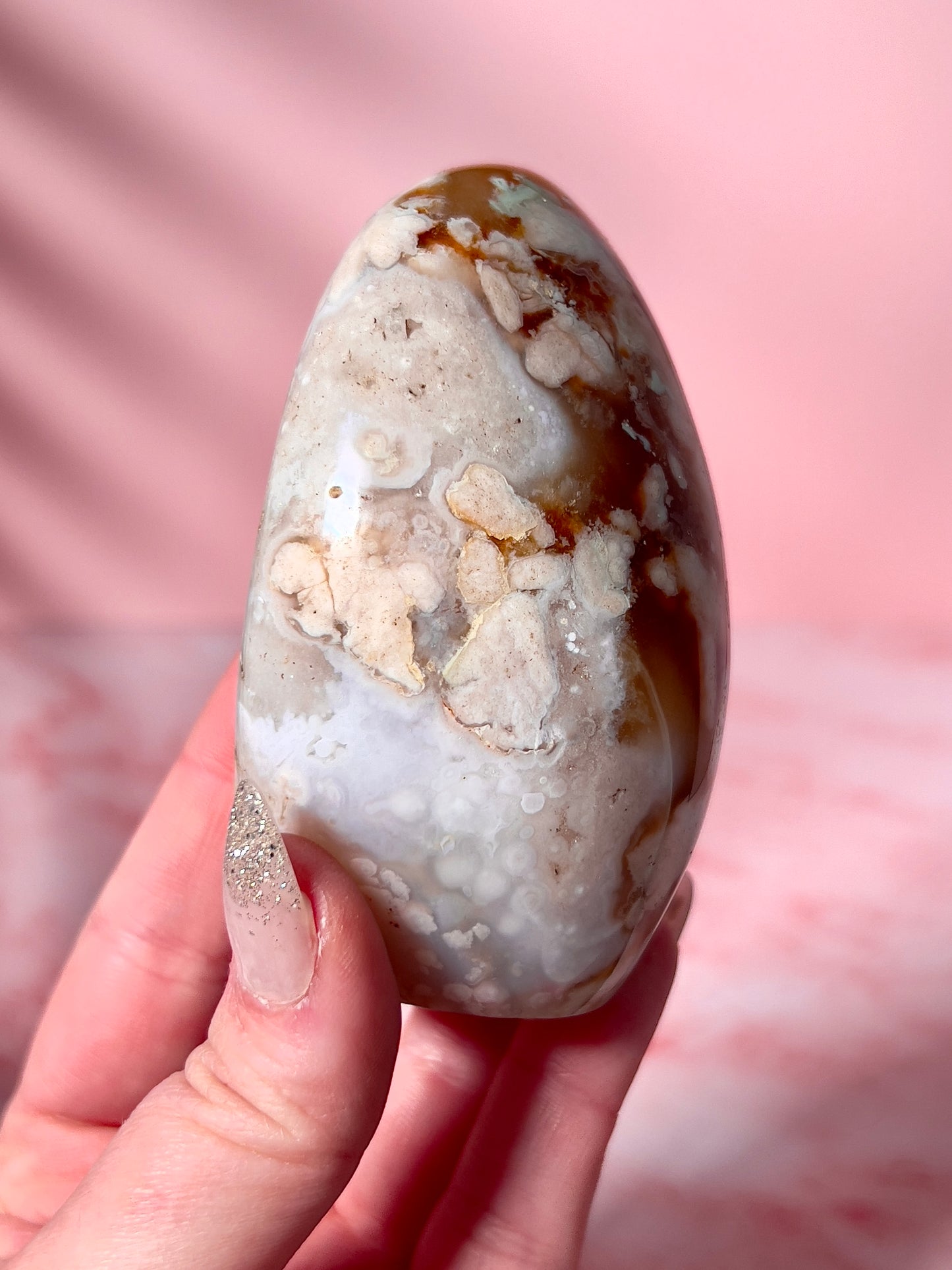 Flower Agate Freeform