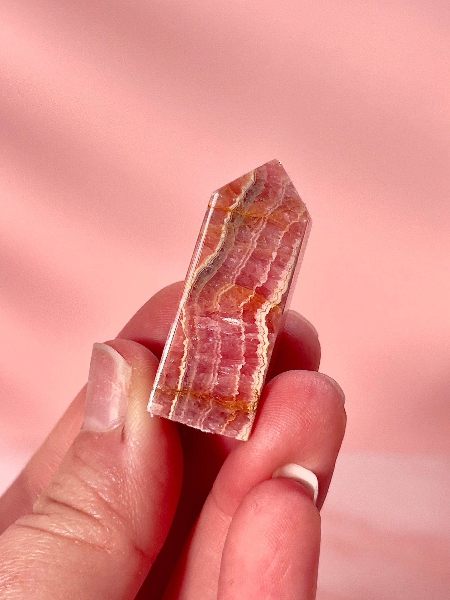 Mini Rhodochrosite Tower