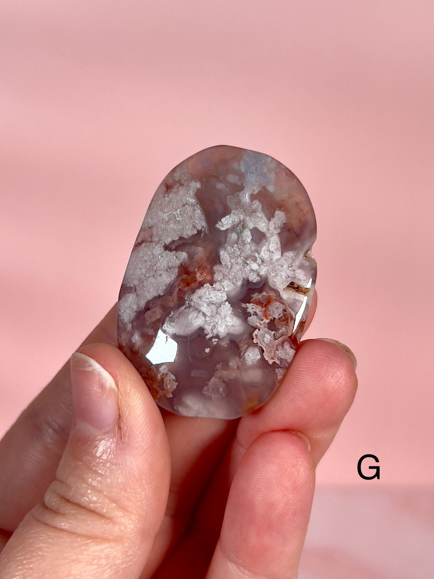 Pink Amethyst Palm Stone - Choose Your Own