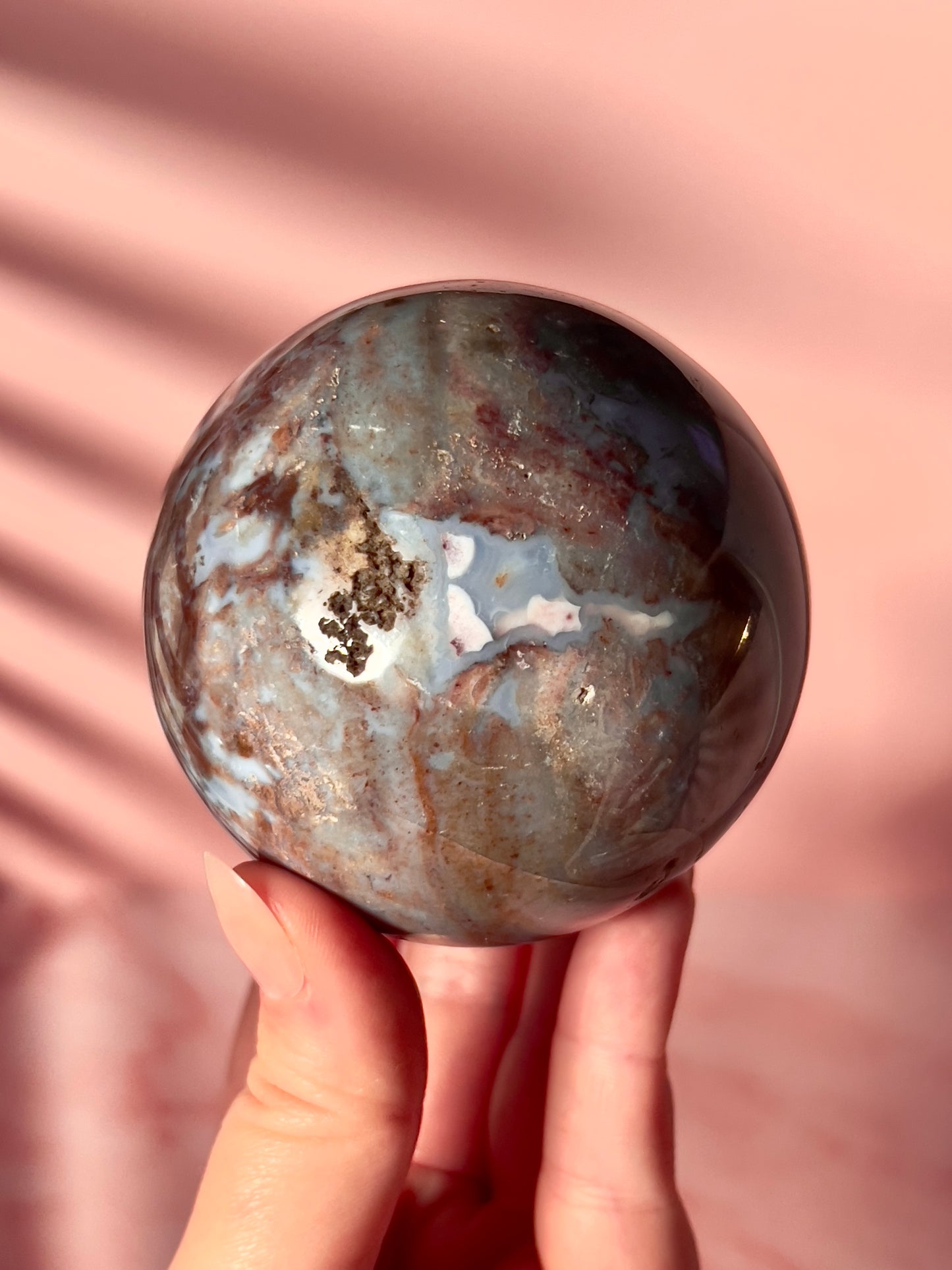 Sea Jasper Sphere