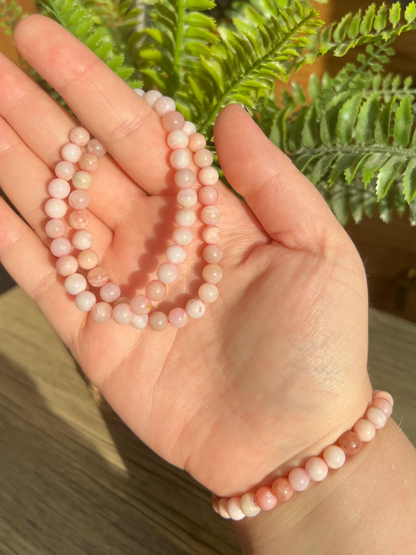 Pink Opal Bracelet