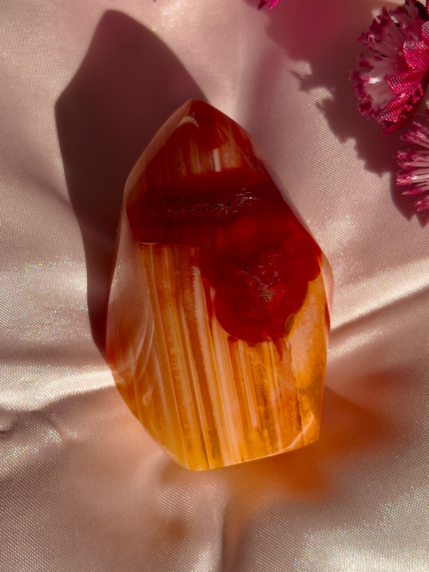 small carnelian flame
