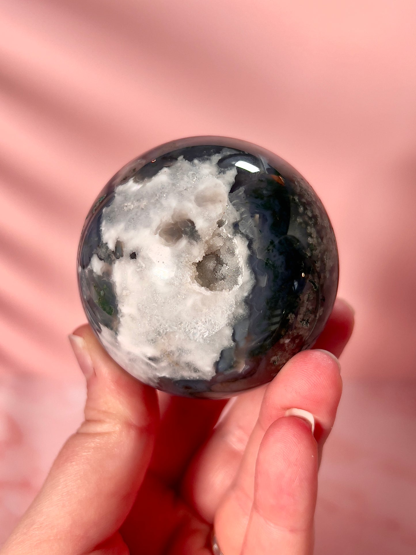 Moss Agate Sphere (D)