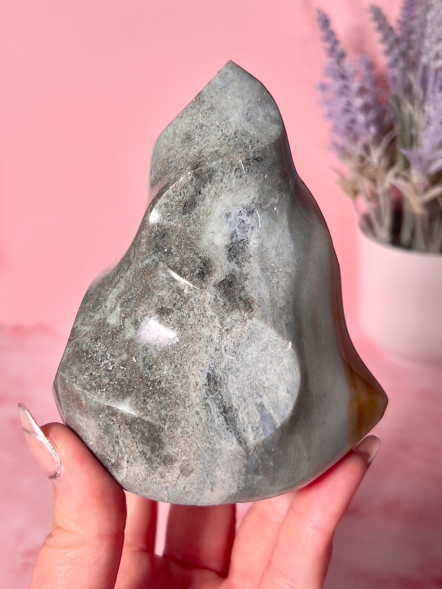 Pastel Sea Jasper Flame