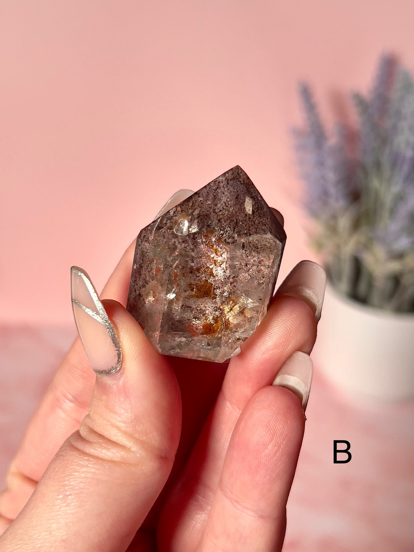 stunning mini garden quartz crystal clear tower