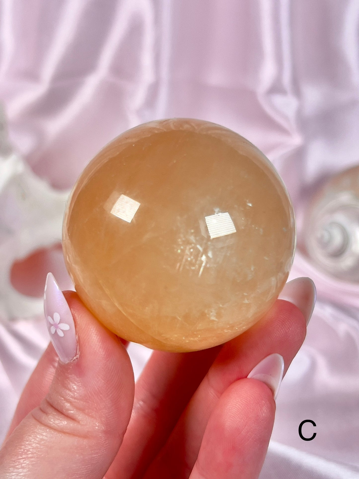 Juicy Honey Calcite Spheres - Choose Your Own