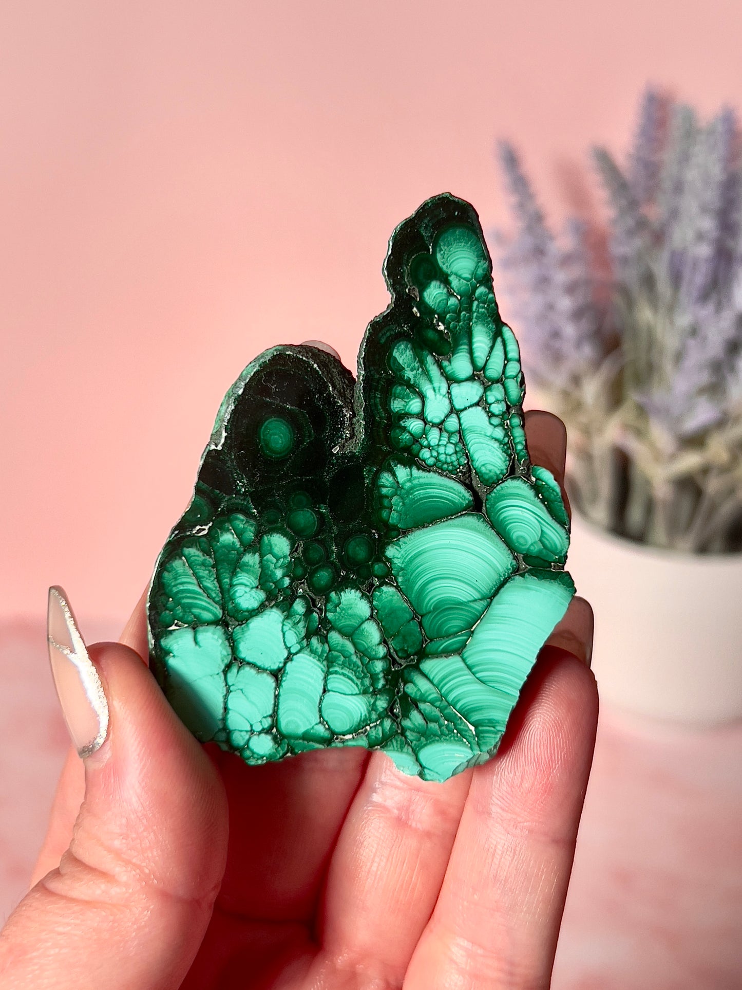 Stunning Malachite Crystal Slab