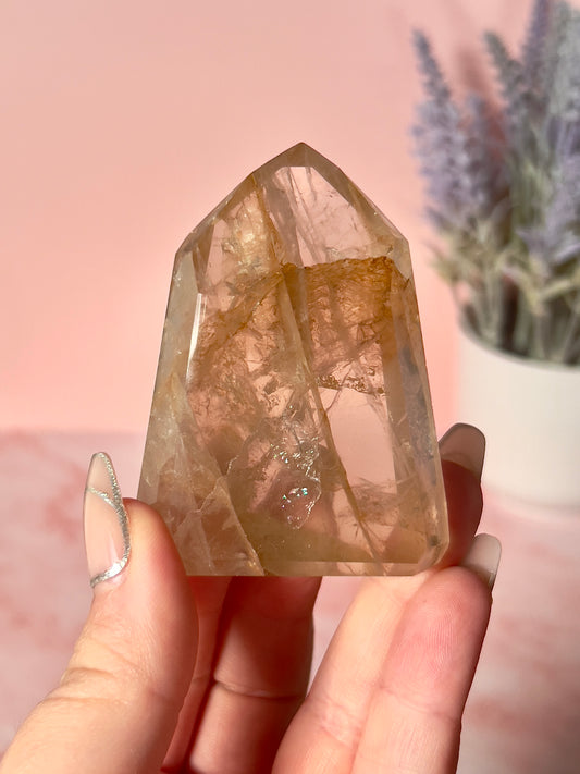Golden Healer Quartz Tower