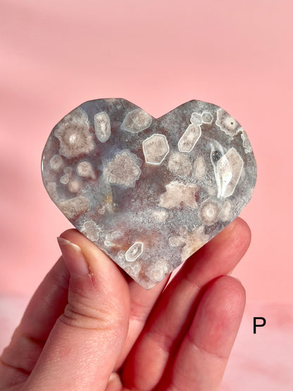 Pink Amethyst Heart - Choose Your Own