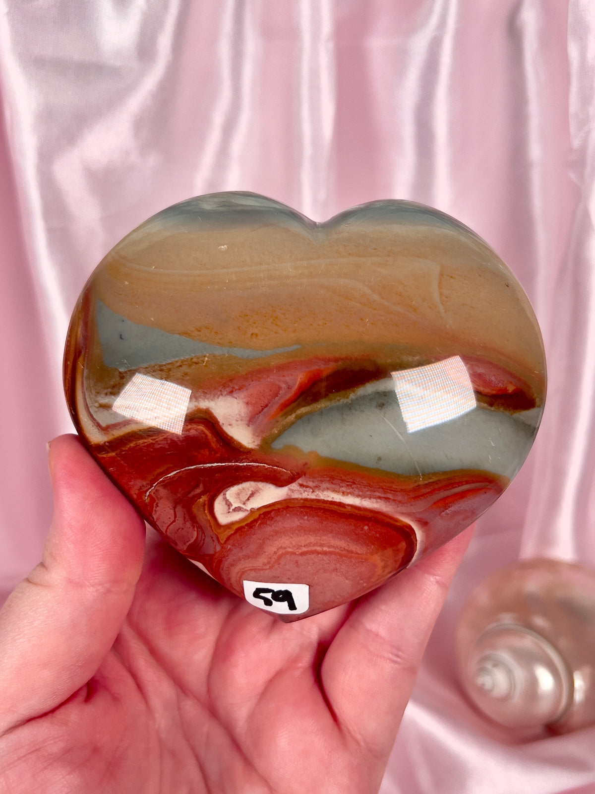 Pastel Polychrome Heart