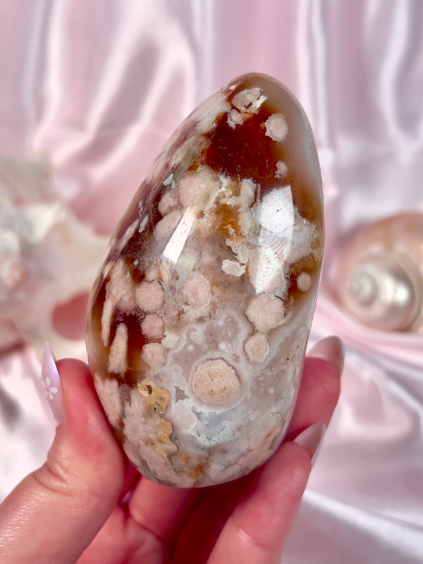 Flower Agate Freeform