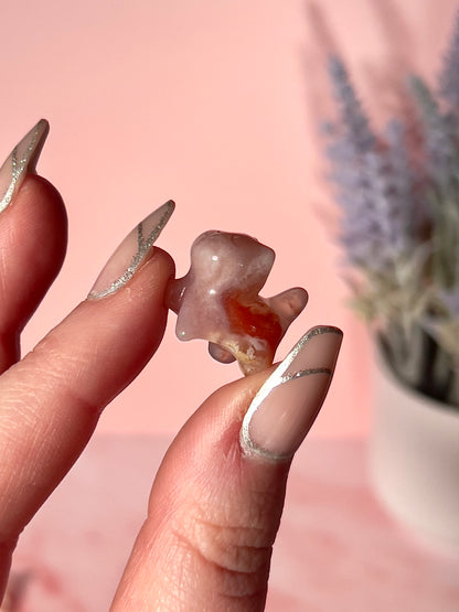 Mini Flower Agate Kitties and Unicorns