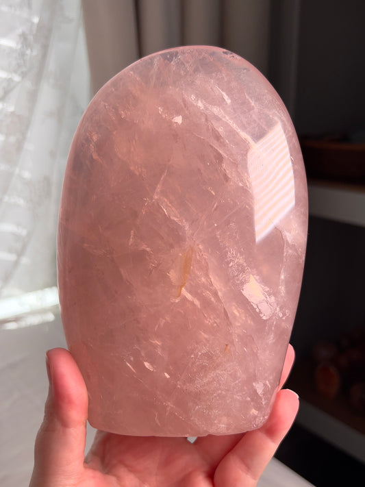 Star Rose Quartz Freeform - 3.5 lb