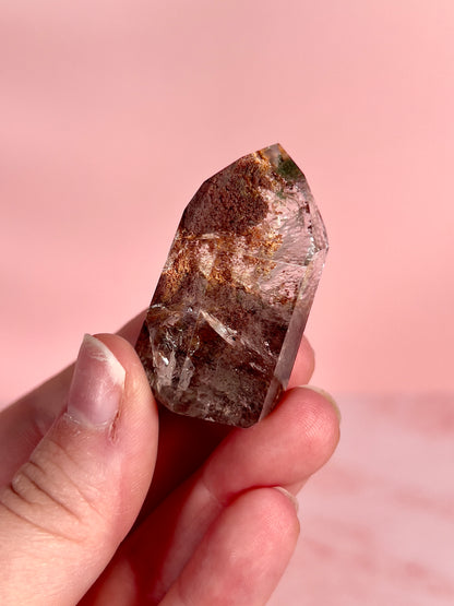 High Quality Garden Quartz Mini Tower from Brazil