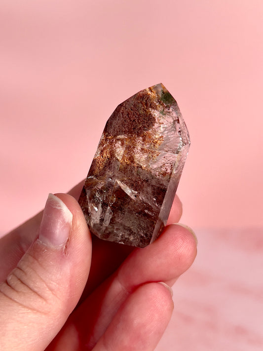 High Quality Garden Quartz Mini Tower from Brazil