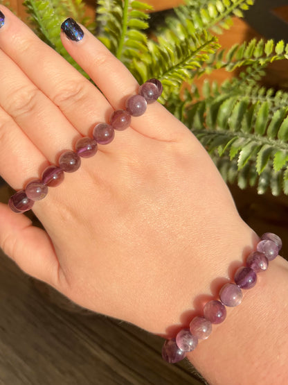 Gem Lepidolite Bracelet