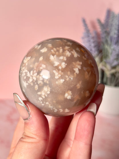 Kaleidoscope Flower Agate Sphere