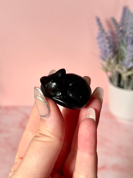 Black Obsidian Kitty