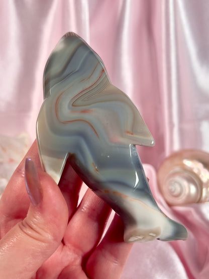 Orca Agate Dolphin