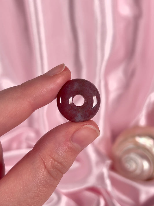 Mini Sea Jasper Crystal Donuts