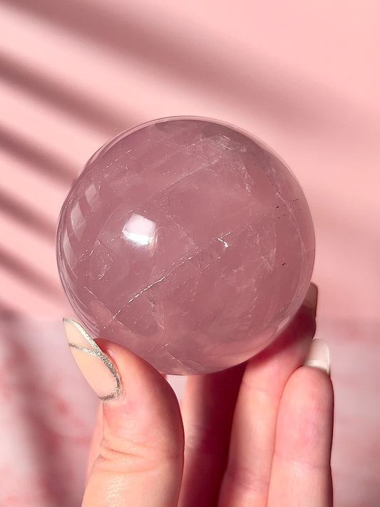 Rose Quartz Sphere “I”