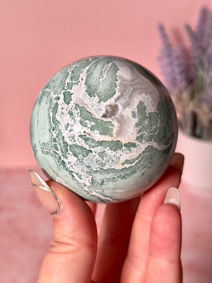 Stunning Unicorn Jasper Sphere