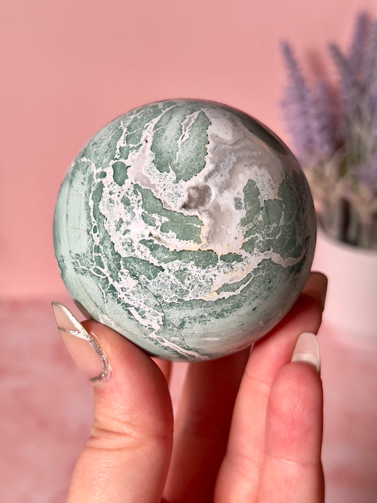 Stunning Unicorn Jasper Sphere