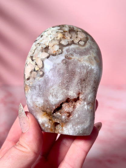 Druzy Flower Agate Freeform