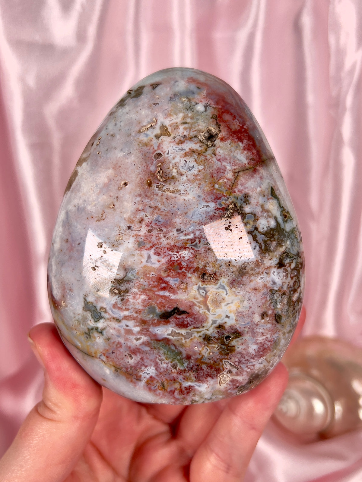 "Rainbow Renassaince" Sea Jasper Freeform