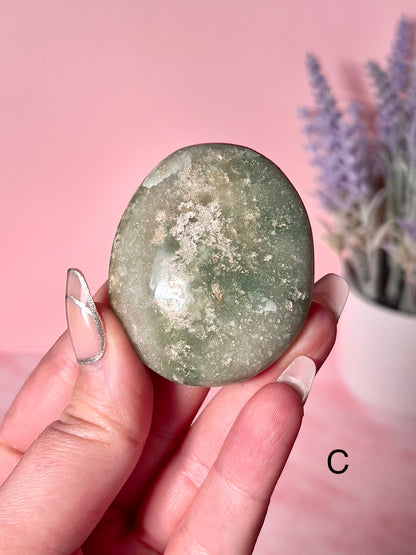 Beautiful Sea Jasper Crystal Palm Stones - Choose Your Own