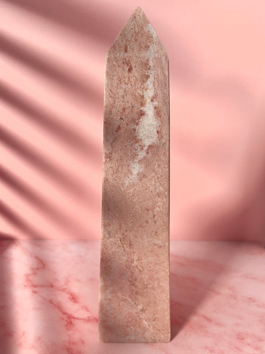 Australian Pink Opal Statement Tower