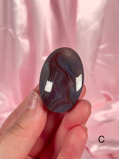 Swazi Agate Palm Stones - Choose Your Own