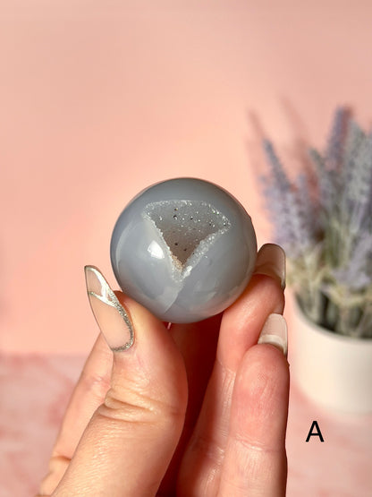 Small Druzy Agate Spheres - Choose Your Own