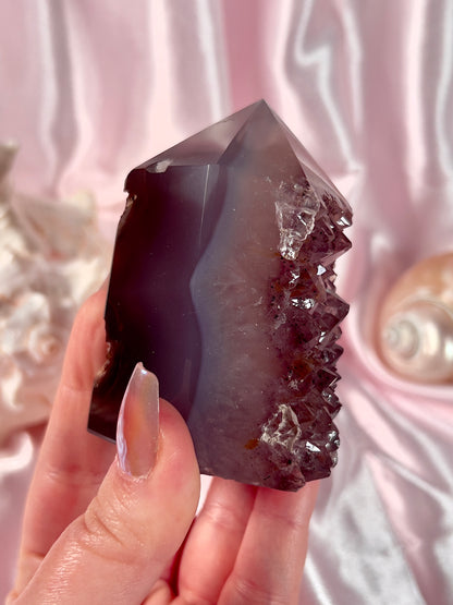 Amethyst Agate Tower from Brazil