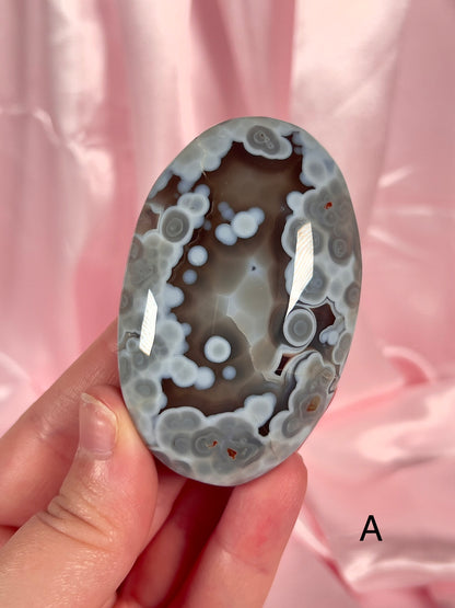 Swazi Agate Palm Stones - Choose Your Own