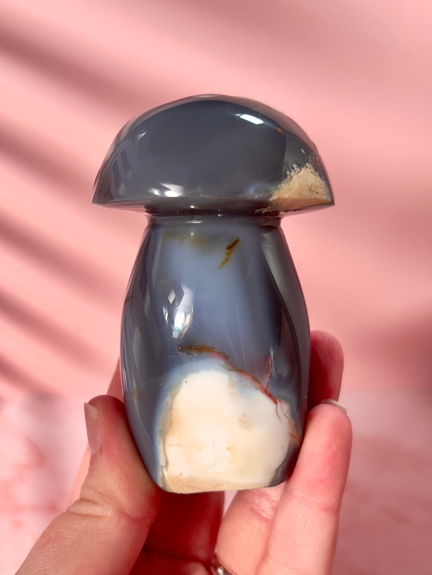 Orca Agate Mushroom