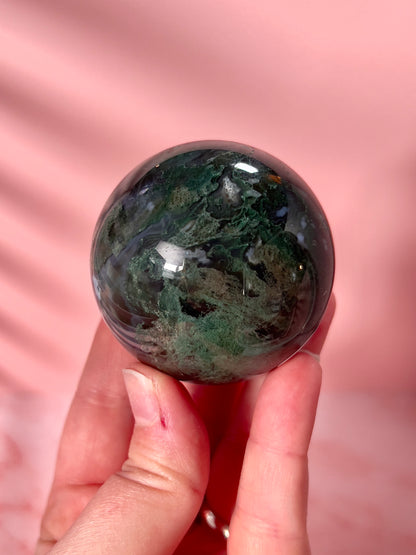 Moss Agate Sphere (C)