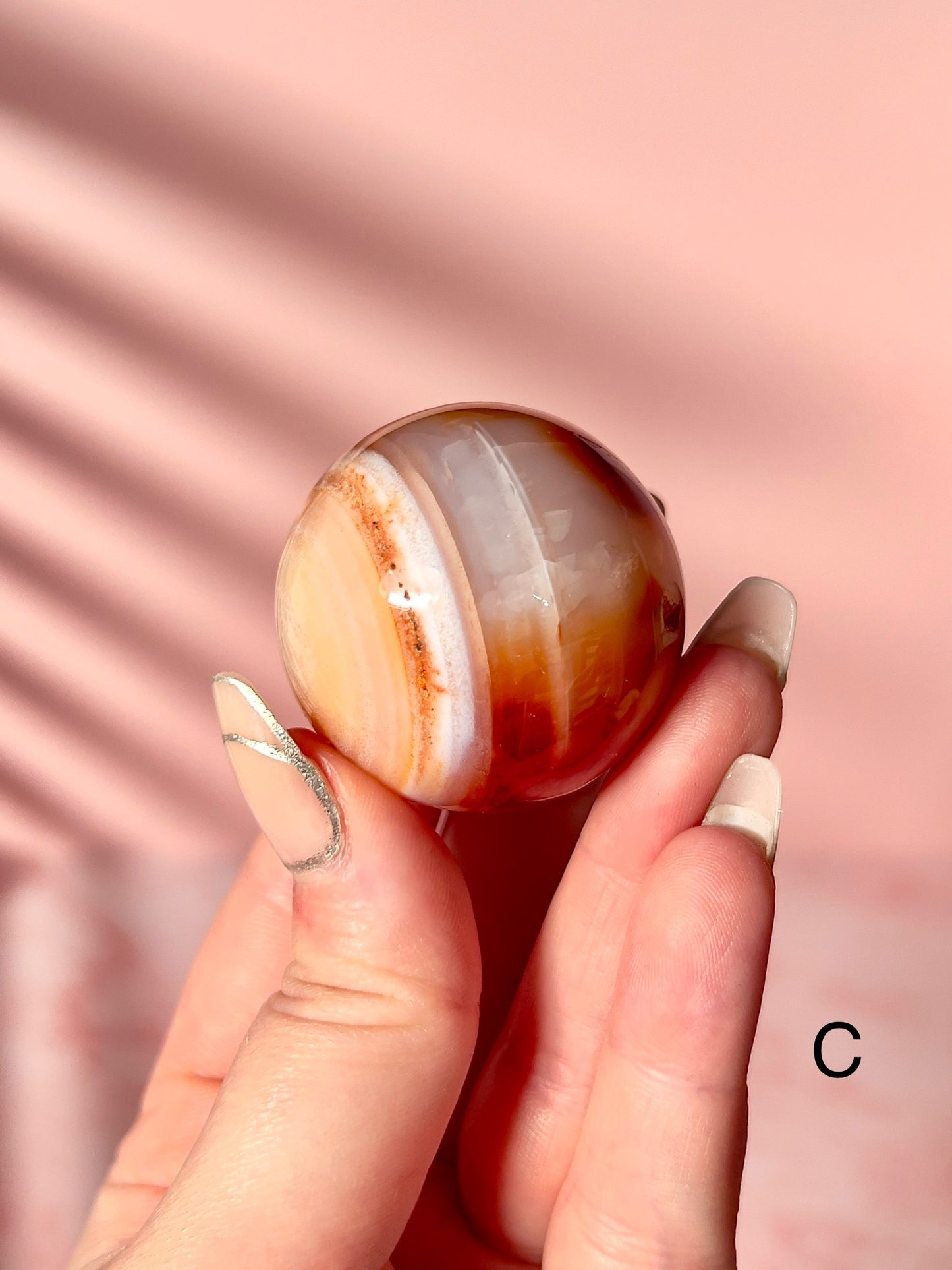 Small Carnelian Spheres - Choose Your Own