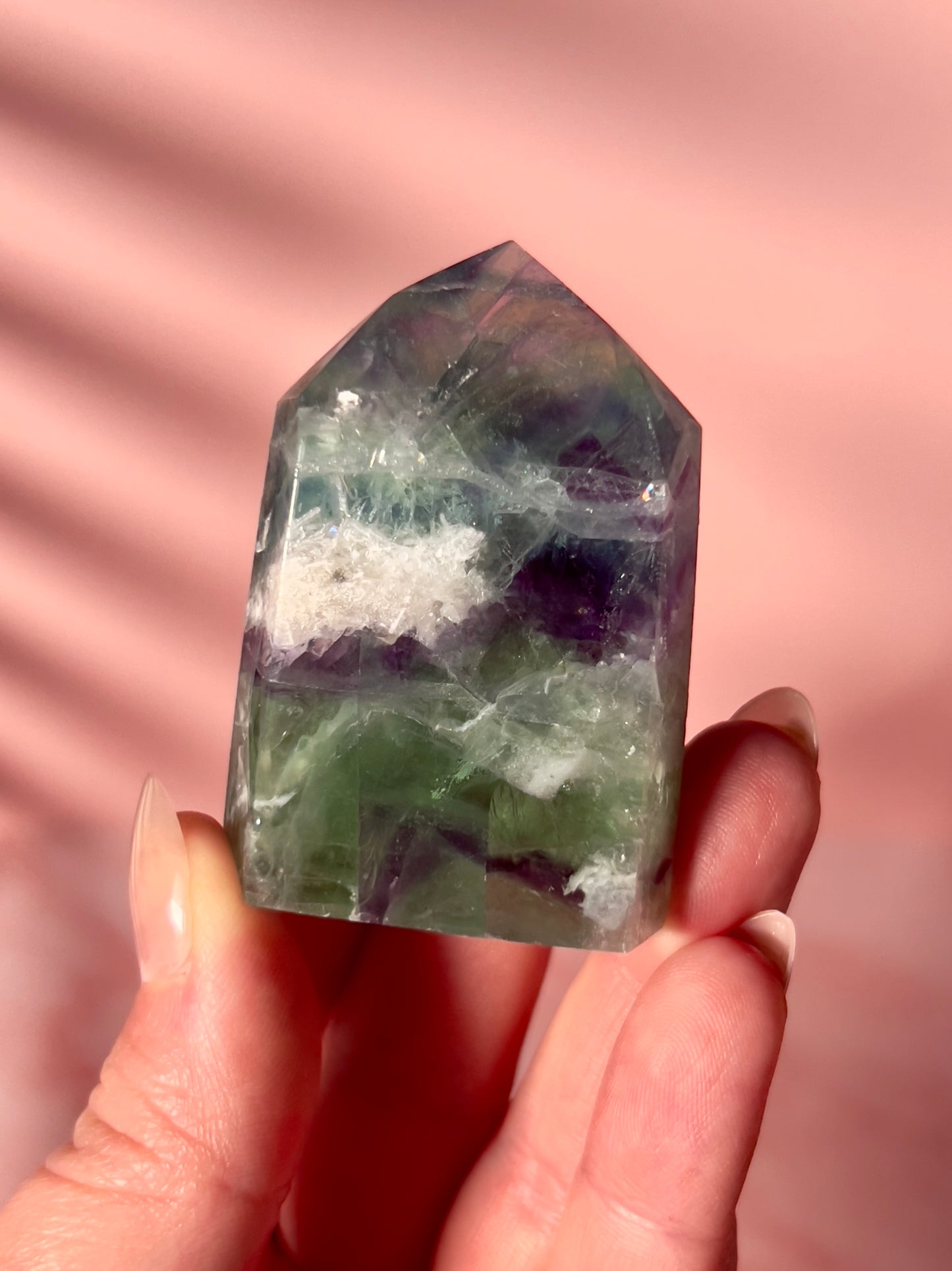 Rainbow Fluorite Tower