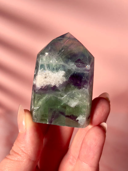 Rainbow Fluorite Tower