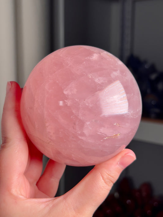 Rose Quartz Sphere “B”