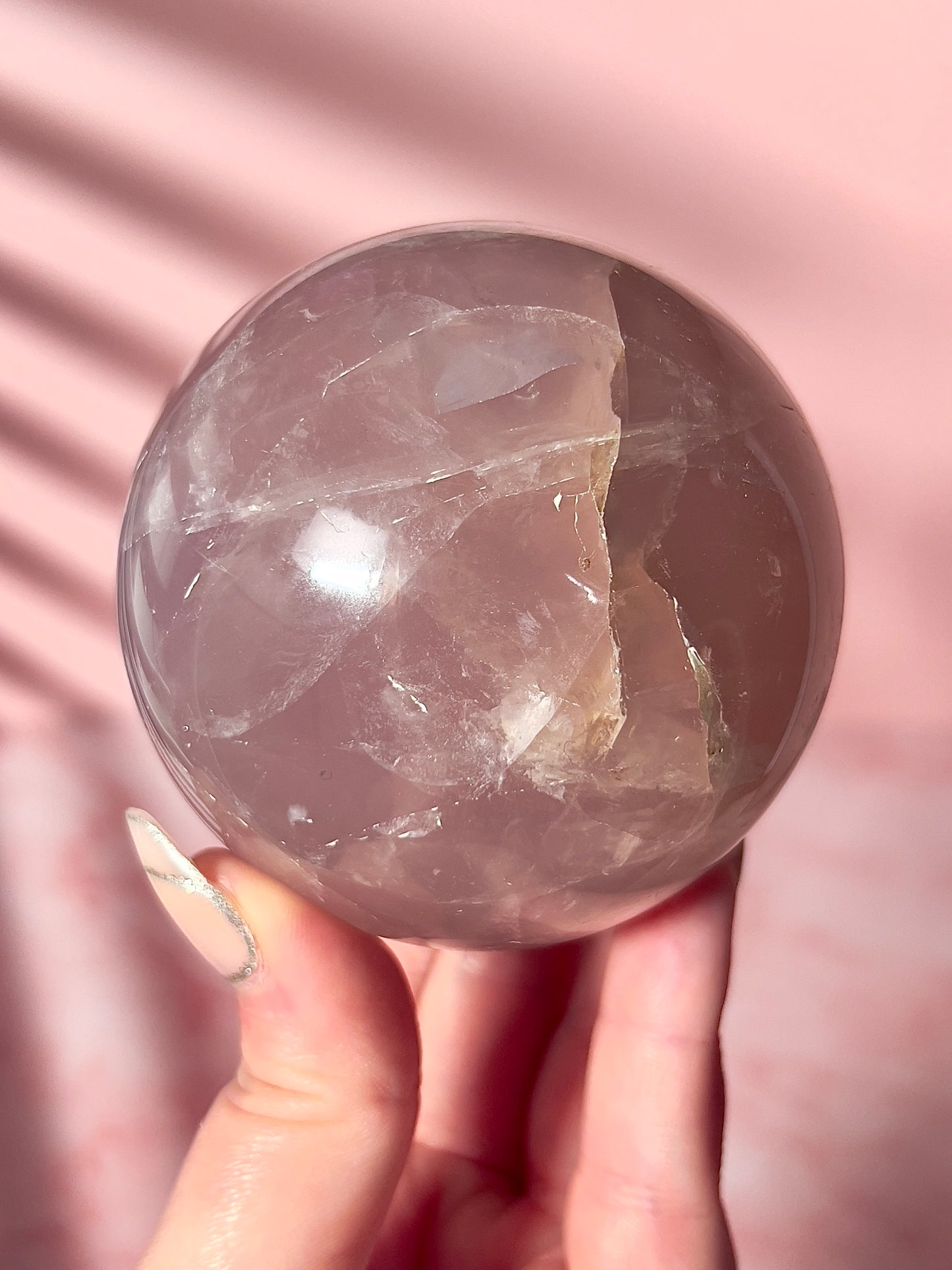 Rose Quartz Sphere “D”