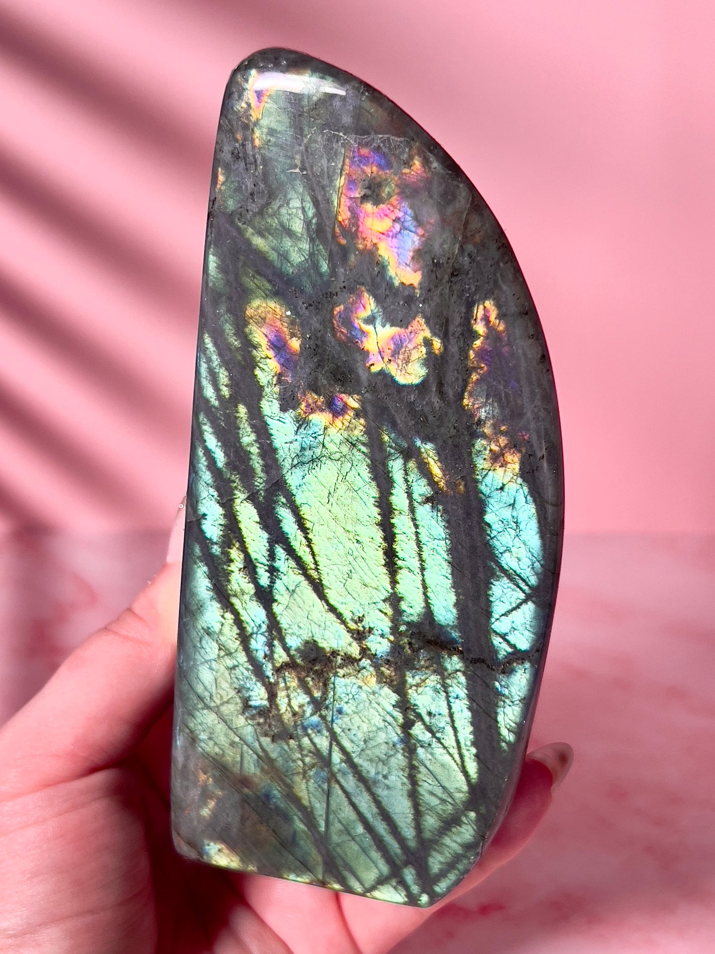 Green Labradorite Freeform