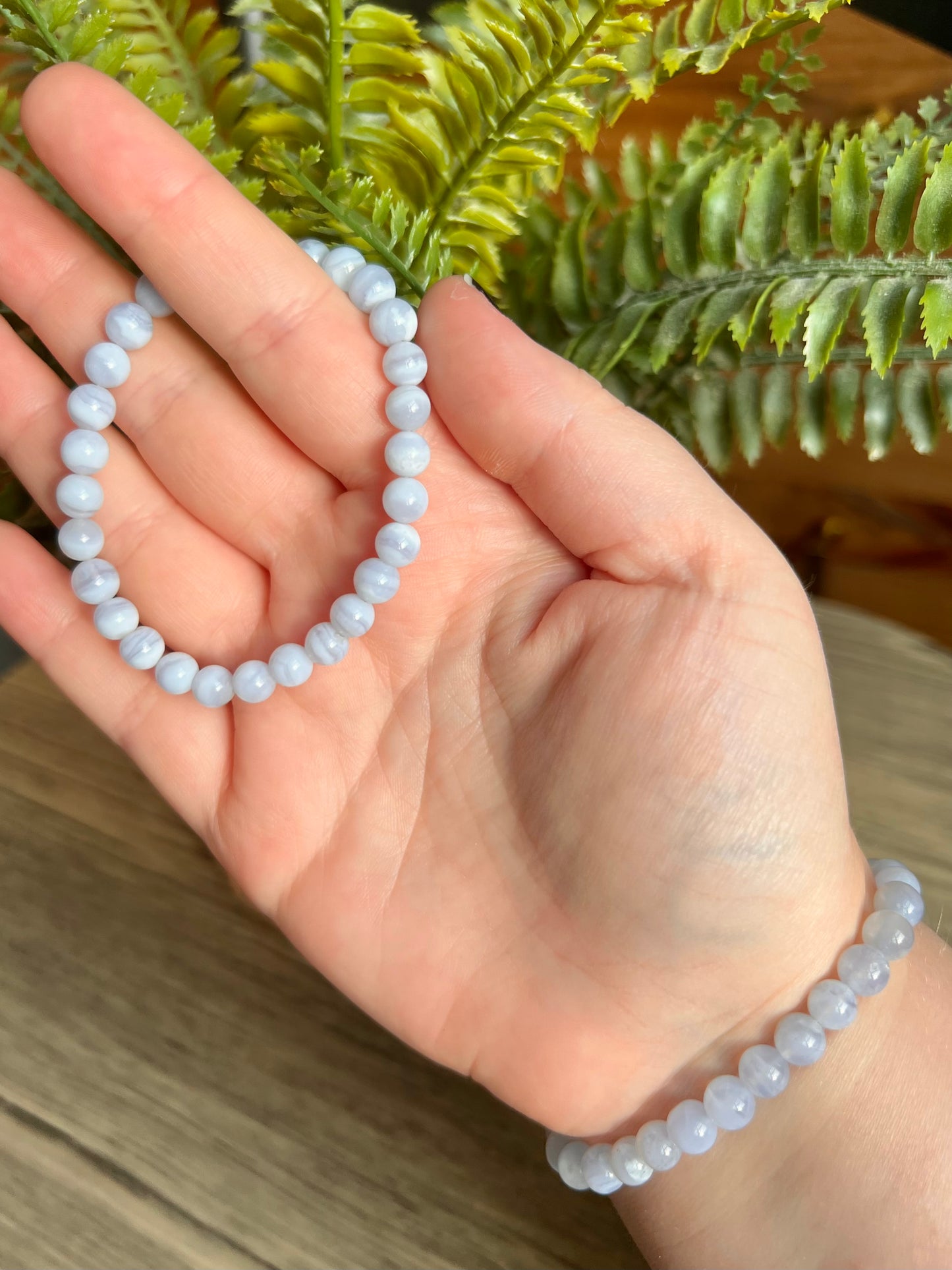 Blue Lace Agate Bracelet