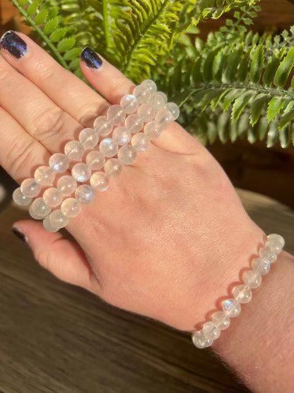 Rainbow Moonstone Bracelet