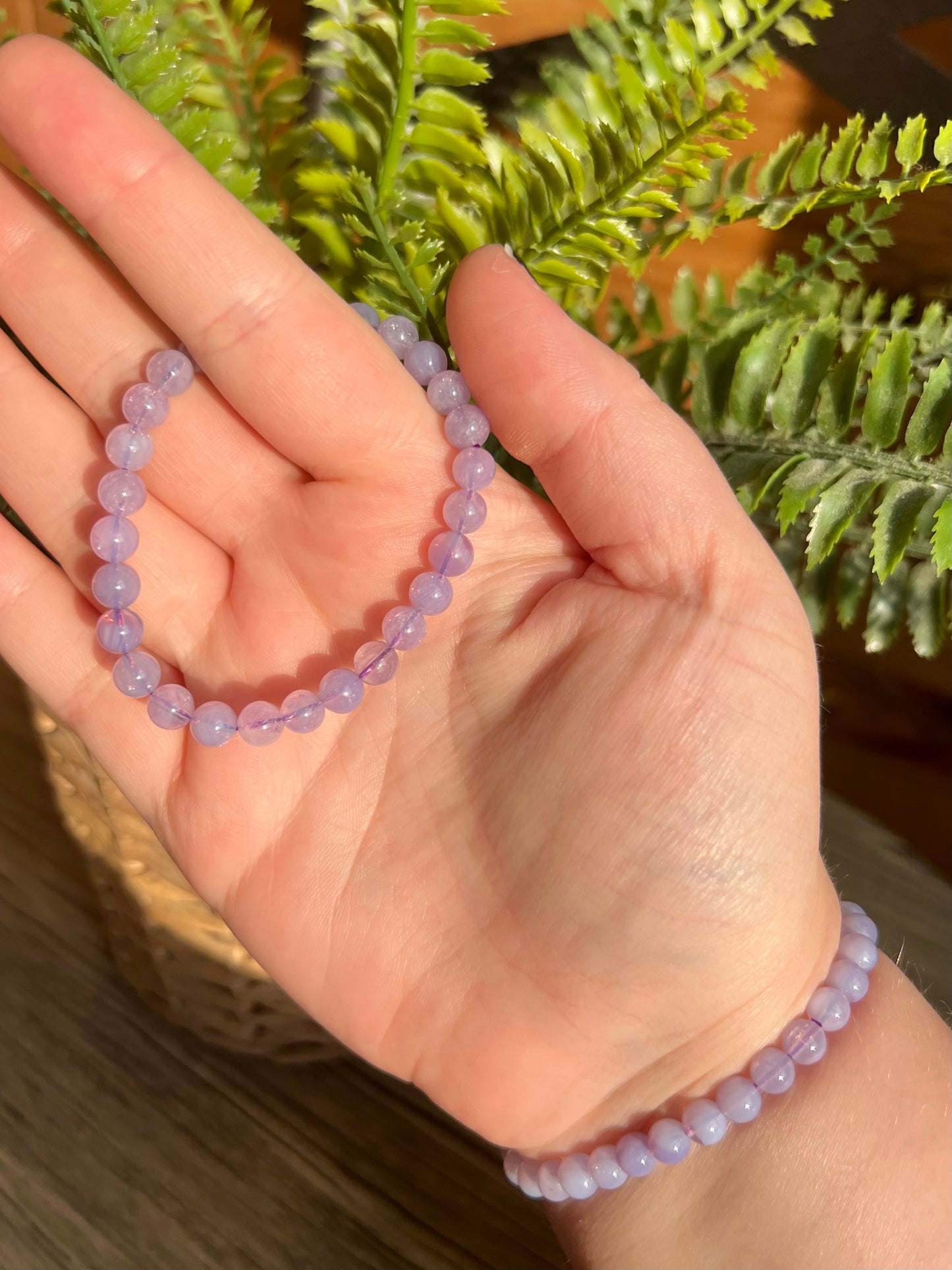 Lavender Moon Quartz Bracelet